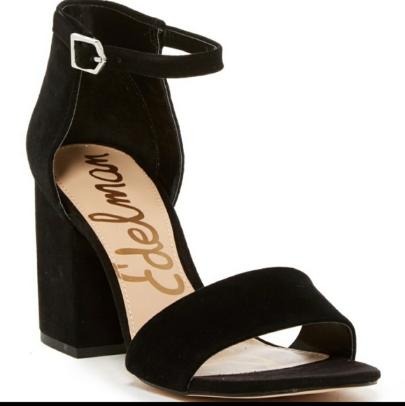 sam edelman black strappy sandals